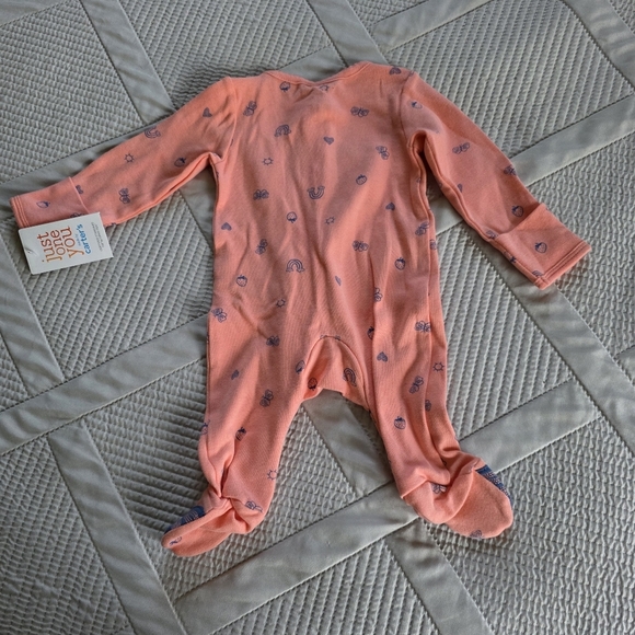 🔥5 FOR $25🔥NWT Little Sister Zipper Onesie, Size Newborn - Picture 5 of 7